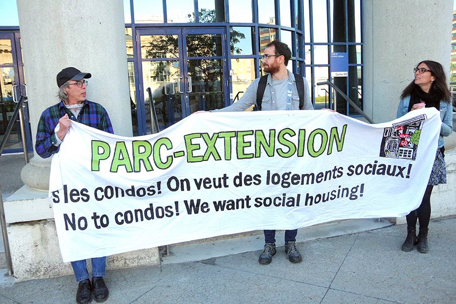 Social housing activists oppose bakery demolition