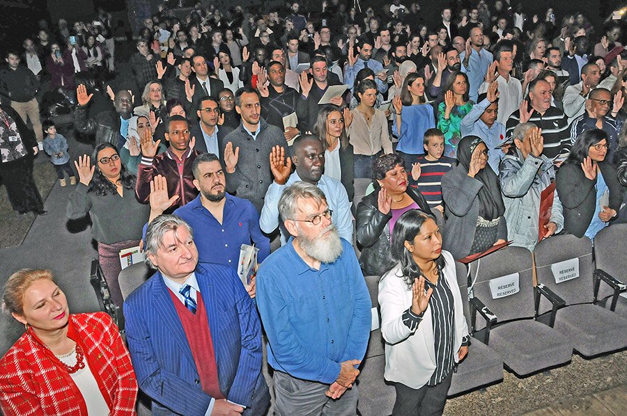 One-hundred-fifty new Canadians take citizenship oath
