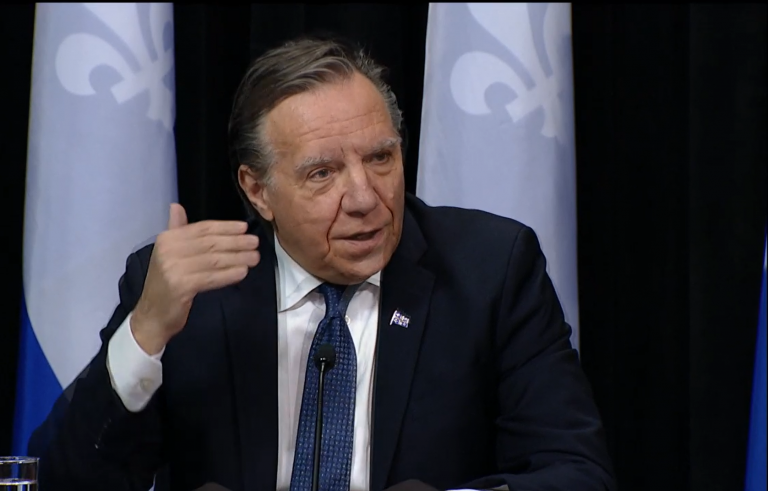 Image of Quebec Premier Francois Legault.