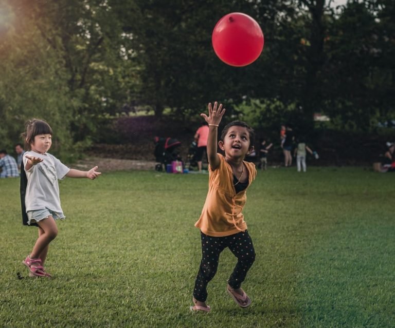 Day camps outdoor activities playing in the park young children activities