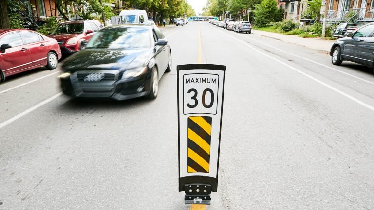 30km/h limit not stopping fast drivers