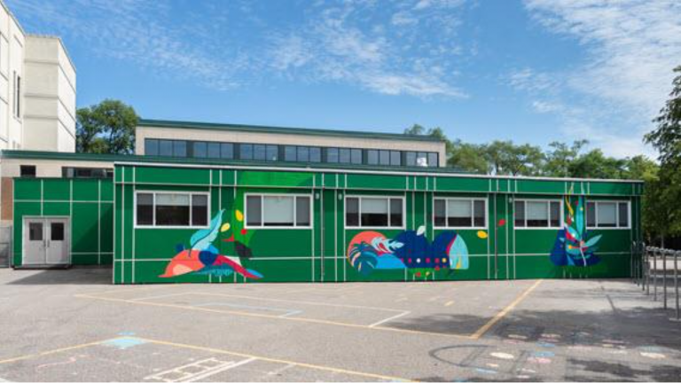 Barclay schoolyard to remain green