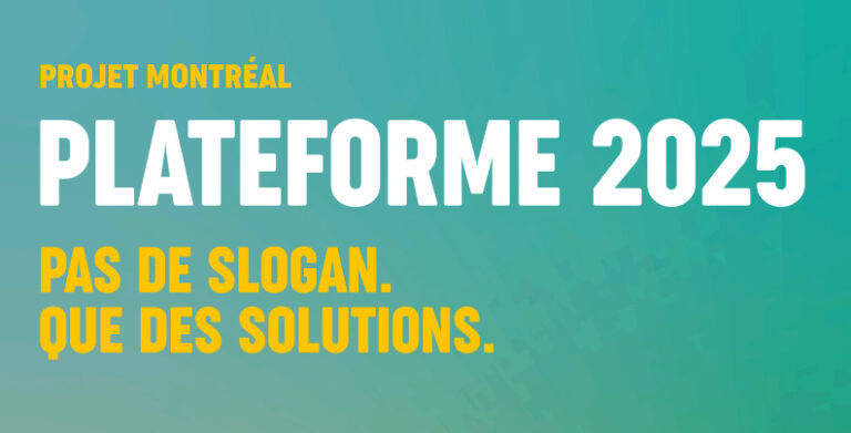 Projet Montréal seeks a third term, after eight years at Montreal City Hall