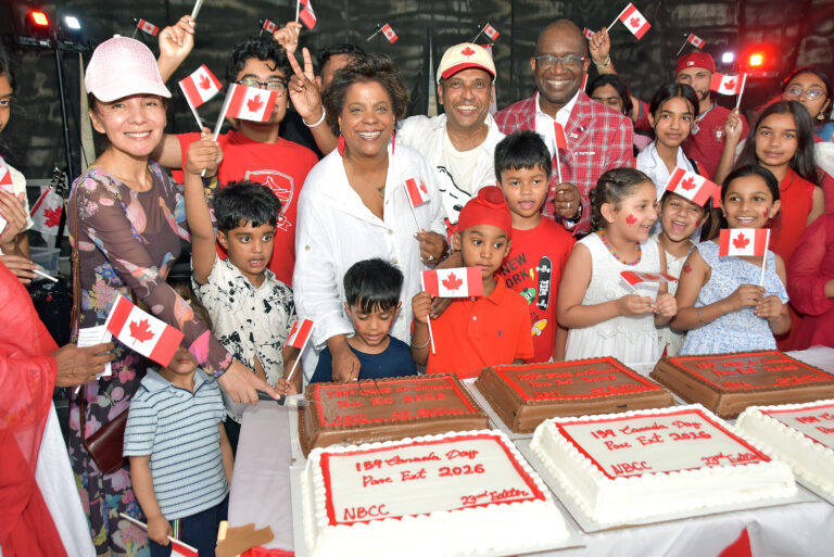 Hundreds of Parc Exers mark Canada Day at twin birthday bashes